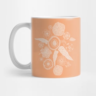 Floral Sunshine Shell Mug